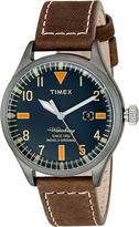 Thumbnail for your product : Timex Waterbury Leather Strap Watches