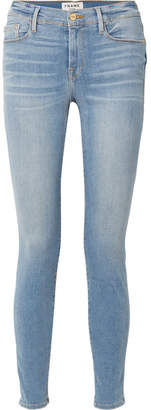 Frame Le Skinny De Jeanne Mid-rise Jeans - Mid denim