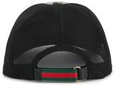 Thumbnail for your product : Gucci tigers print GG supreme baseball cap