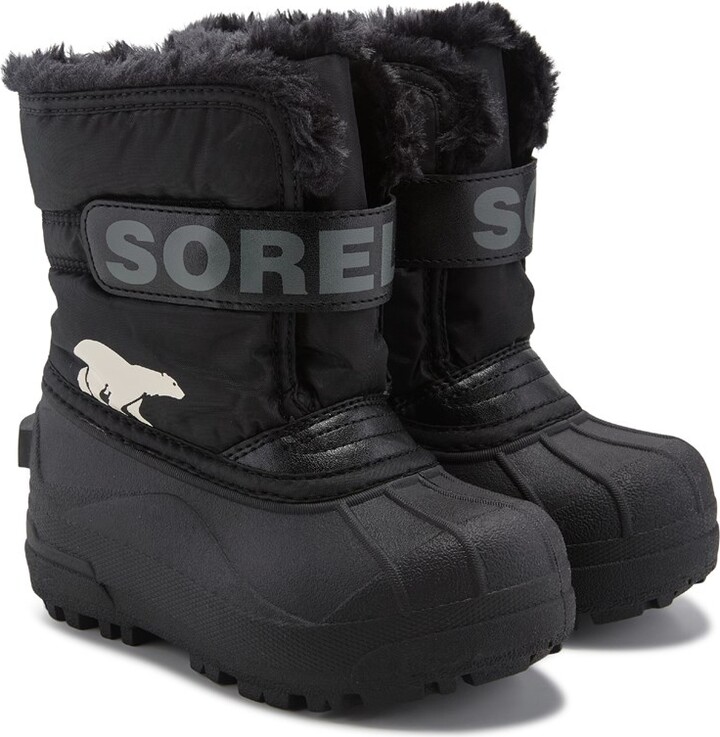 Sorel Kids' Snow Commander Waterproof Boot Toddler/Little Kid Boots