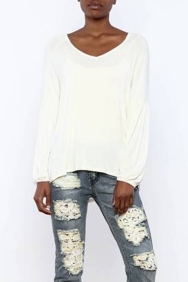 Knot Sisters Rosa Bell-Sleeve Top