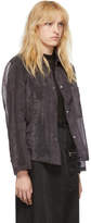 Thumbnail for your product : Our Legacy Grey Organza Square Jacket