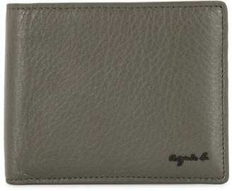 agnès b. Bi-Fold Logo Wallet