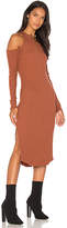 Thumbnail for your product : Monrow Cold Shoulder Dress