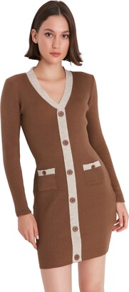 Women's Ribbed Knit Midi Dress - Sleeveless Bodycon Pencil Dress For Summer