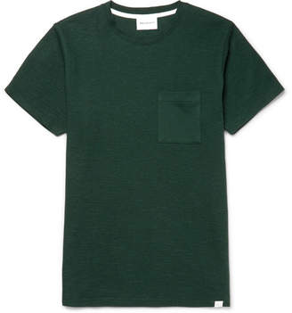 Norse Projects Niels Waffle-knit Cotton-jersey T-shirt