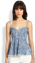 Thumbnail for your product : Marchesa Voyage Flutter Tank