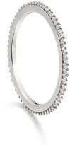 Thumbnail for your product : Monica Vinader Skinny Eternity Diamond ring