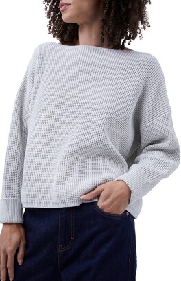 French Connection Millie Mozart Waffle Knit Sweater