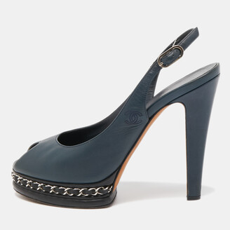 Chanel Women's Blue Sandals