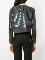 Thumbnail for your product : Martha Medeiros Cropped Knitted Cardigan