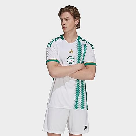 adidas Men's Algeria 22 Home Soccer Jersey - ShopStyle Shirts