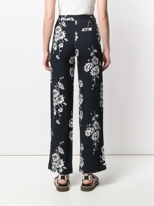 McQ Floral Printed Trousers