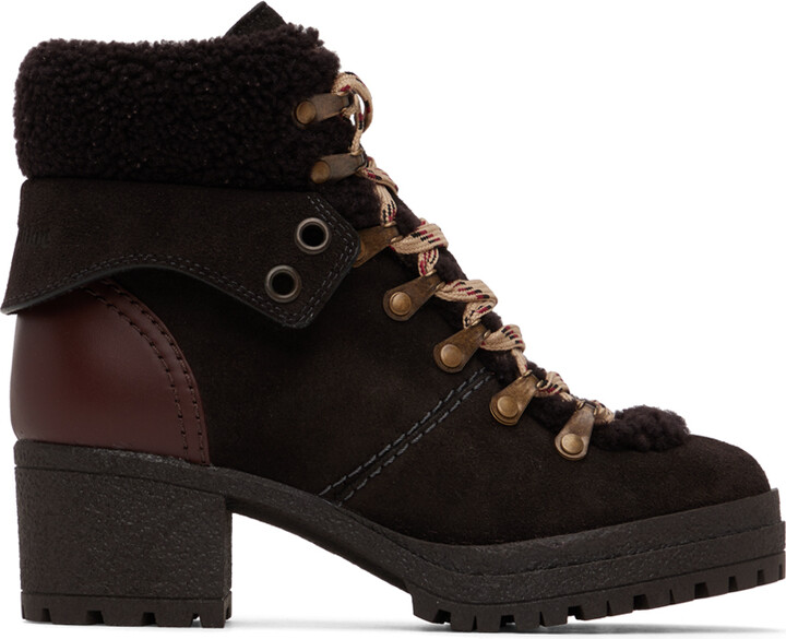 See by Chloe Brown Eileen Boots - ShopStyle