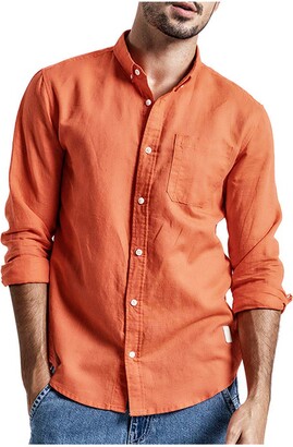 plain shirt orange