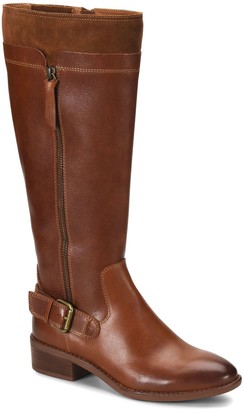 cognac riding boots