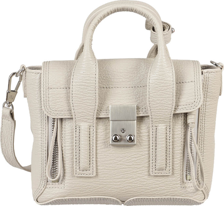Pashli Mini Satchel in FEATHER