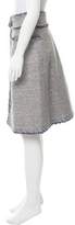 Thumbnail for your product : Chanel Metallic Tweed Skirt w/ Tags