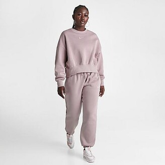 Nike Women's Sportswear Phoenix Fleece Oversized High-Waist Jogger Pants -  ShopStyle