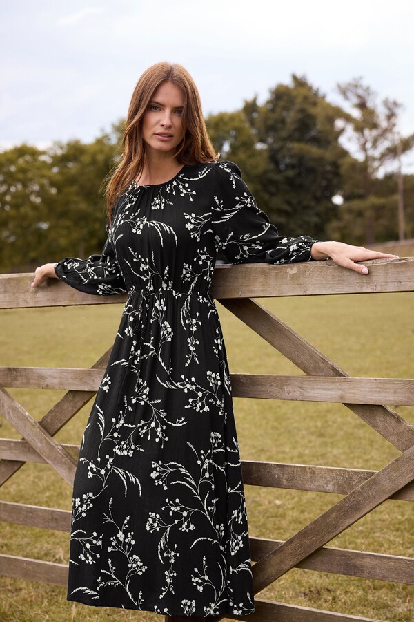 Luca Vanucci Linen Mix Maxi Dress ShopStyle