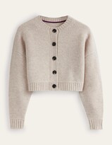 Thumbnail for your product : Boden Brushed Wool Cropped Cardigan