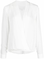 Thumbnail for your product : Mason by Michelle Mason Wrap-Style Silk Blouse