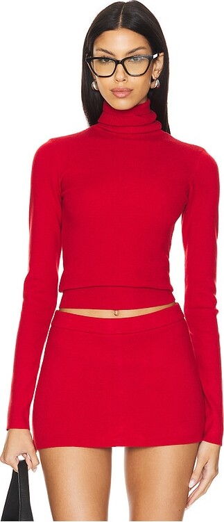 Frankie's Bikinis Milo Cloud Knit Turtleneck Sweater