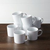 Thumbnail for your product : Crate & Barrel Set of 8 Verge Mugs