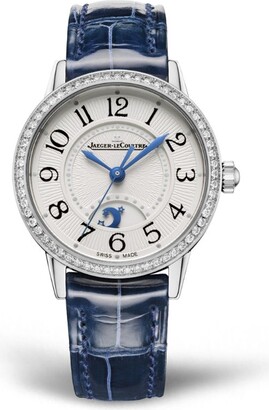 Jaeger-LeCoultre Stainless Steel and Diamond Rendez-Vous Night & Day Watch 29mm