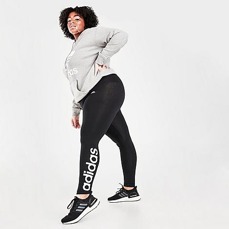 adidas Women's Essentials High Waist Logo Leggings (Plus Size) - ShopStyle