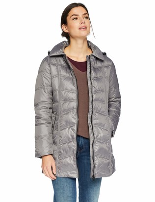 Big Chill Womens Memory Belted Long Puffer