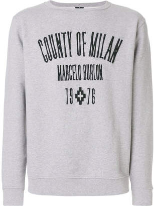 Marcelo Burlon County of Milan Jak crewneck sweatshirt