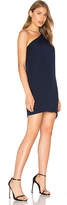 Thumbnail for your product : Halston Asymmetrical Sleeve Mini Dress