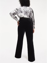 Thumbnail for your product : Tommy Hilfiger Zendaya Curve Velvet Tuxedo Trousers