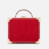 Thumbnail for your product : Aspinal of London Women's Mini Trunk Clutch Bag - Scarlet