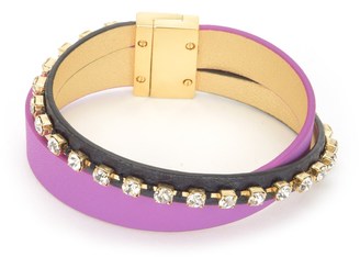 Juicy Couture Outlet - DOUBLE LEATHER BRACELET