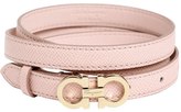 Thumbnail for your product : Ferragamo 15mm Embossed Leather Belt