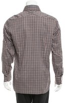 Thumbnail for your product : Tom Ford Plaid Button-Up Shirt