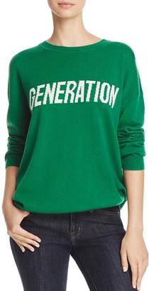 Sandro Generation Wool & Cashmere Sweater