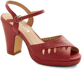 Thumbnail for your product : Chelsea Crew Salsa Lessons Heel in Cayenne