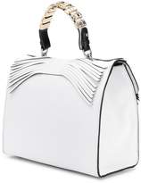 Thumbnail for your product : Ermanno Scervino fringed foldover tote bag