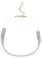 Thumbnail for your product : New Look Teens Silver Crystal Sparkle Choker