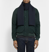 Thumbnail for your product : Marc by Marc Jacobs Zig-Zag Woven Wool Scarf