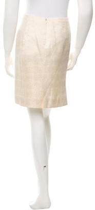Valentino Floral Mini Skirt