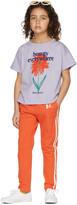 Thumbnail for your product : Bobo Choses Kids Orange 'B.C.' Jogging Lounge Pants