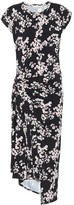 Thumbnail for your product : Paco Rabanne Floral stretch-jersey midi dress