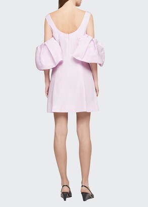 3.1 Phillip Lim Puff-Sleeve Taffeta Mini Dress