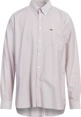 Men's Regular Fit Striped Cotton Shirt