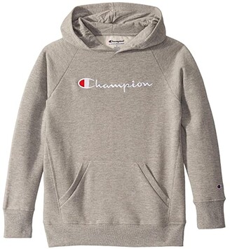 champion hoodie kids silver