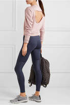 Thumbnail for your product : Nike Dry Cropped Cutout French Terry Sweatshirt - Blush